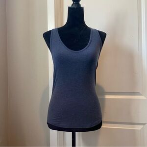 BOMBSHELL SPORTSWEAR DARK BLUE Racerback TANK Top Size Small